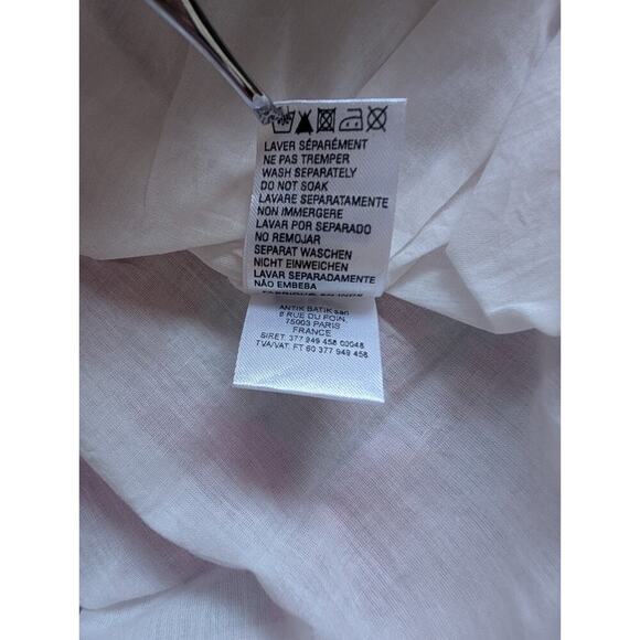 NWT Antik Batik Bahia Cutout Ruffle Maxi Dress Size US L EU 42 Floral #MD433 - Picture 10 of 11